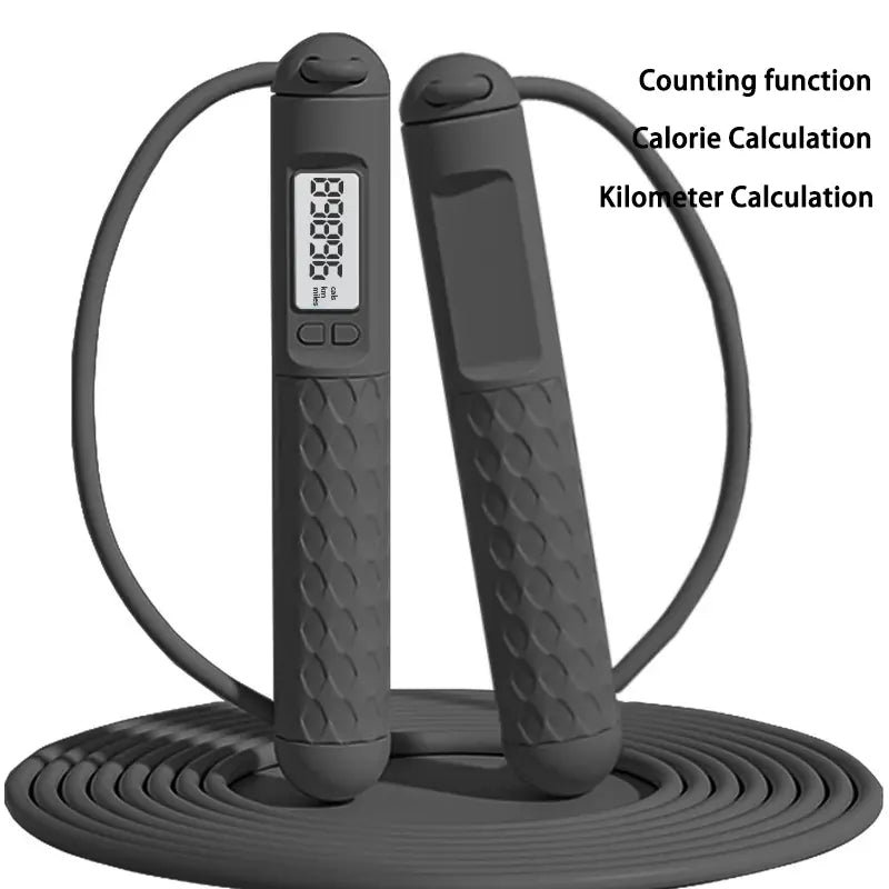 Weighted Jump Rope with Counter – Cardio Workout for Maintain Your Figure , Adults & Kids