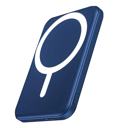 Power Bank Portable Charger Power Bank Power Bank Charger Magnetic Power Bank 5000Mah Magnetic Power Bank Magsafe Wireless Fast Charger for Iphone 12–17 Pro/Pro Max, Compact Portable Battery Pack Lithium Ion Travel Essential