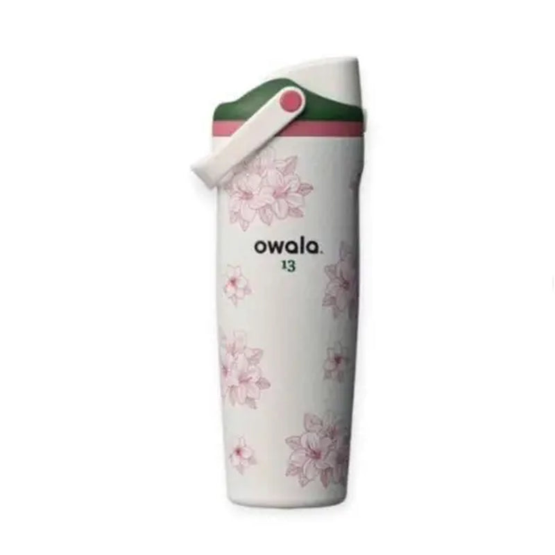 [NEW 2026] OWALA Freesip 30Oz “Azalea 13” Masters Edition – Limited Release Golf Water Bottle