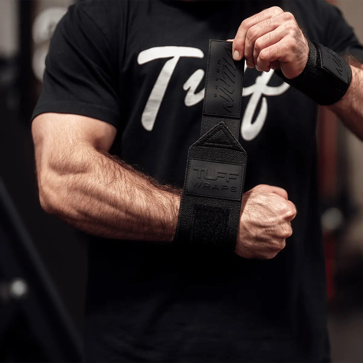 16" Villain Wrist Wraps - Blackout Workout Wrist Supports