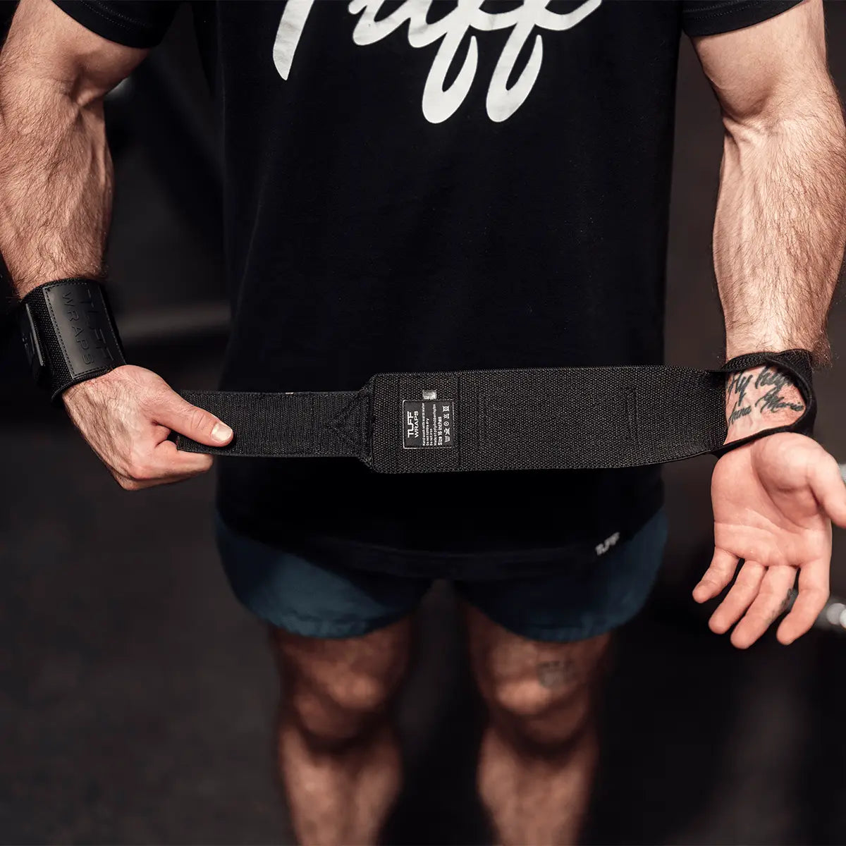 16" Villain Wrist Wraps - Blackout Workout Wrist Supports
