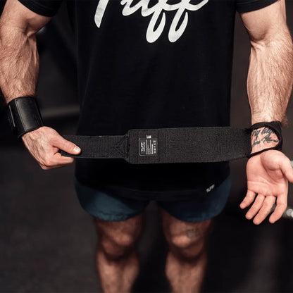16" Villain Wrist Wraps - Blackout Workout Wrist Supports