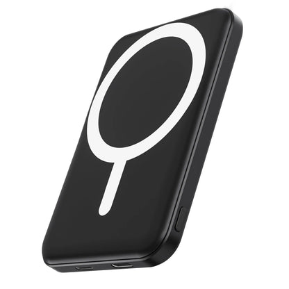 Power Bank Portable Charger Power Bank Power Bank Charger Magnetic Power Bank 5000Mah Magnetic Power Bank Magsafe Wireless Fast Charger for Iphone 12–17 Pro/Pro Max, Compact Portable Battery Pack Lithium Ion Travel Essential
